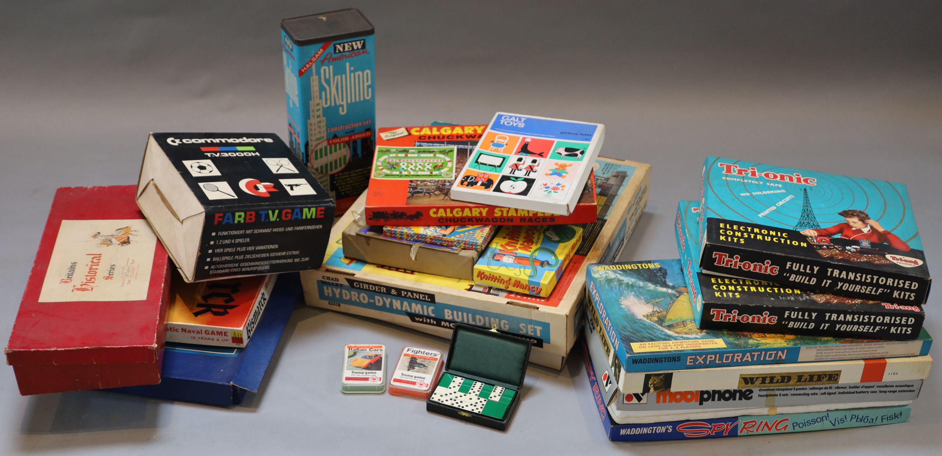 Assorted toys and games: